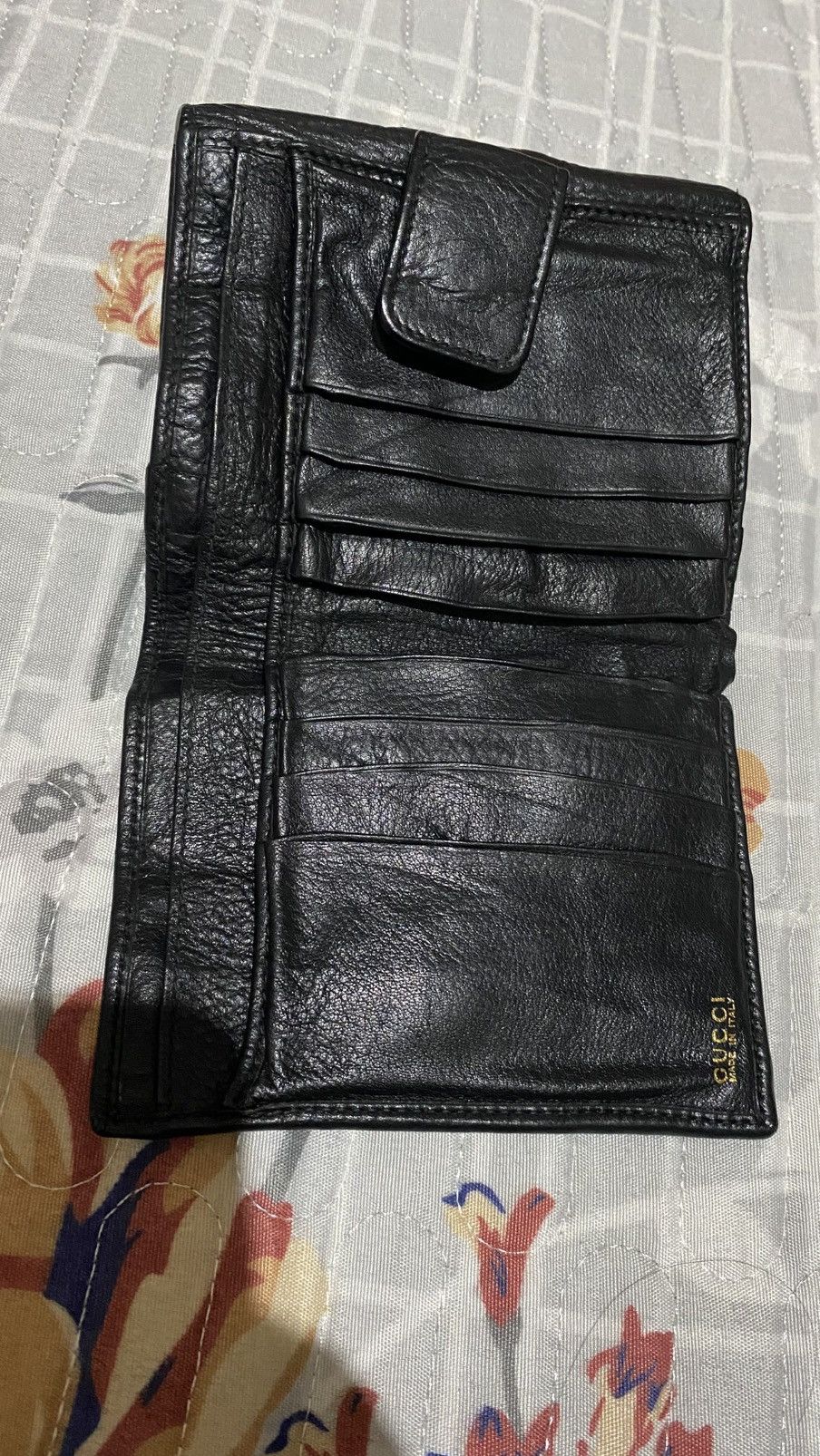 Gucci Gucci Wallet Color Black W-hook Unisex Fashion Size ONE SIZE - 14 Thumbnail