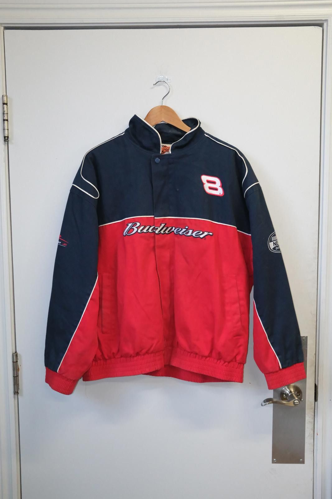 Winners Circle 90s Winner's Circle Budweiser #8 Nextel Cup Series Jacket Size XL / US 12-14 / IT 48-50 - 1 Thumbnail