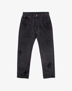 Chrome Hearts Chrome Hearts Denim Cross Patch Jeans