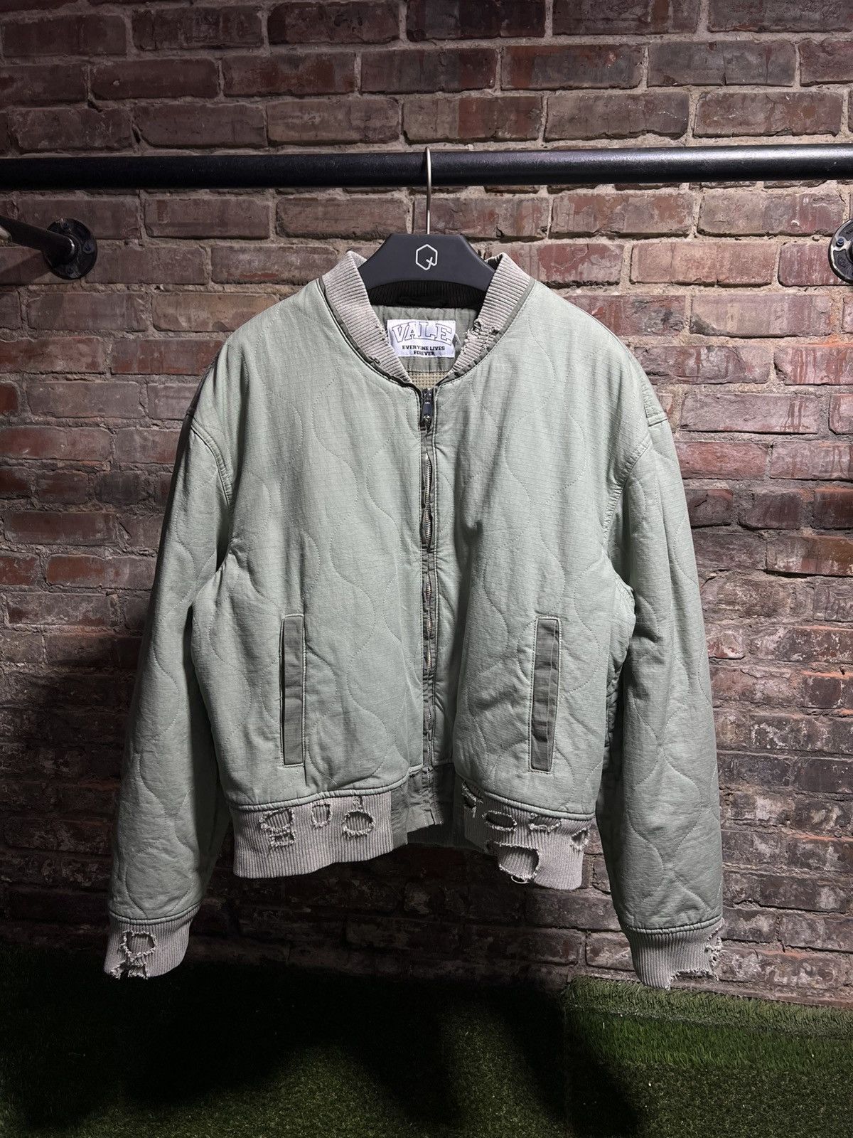 Vale Vale State Quilted Bomber Jacket Sz. XL Size US XL / EU 56 / 4 - 1 Thumbnail