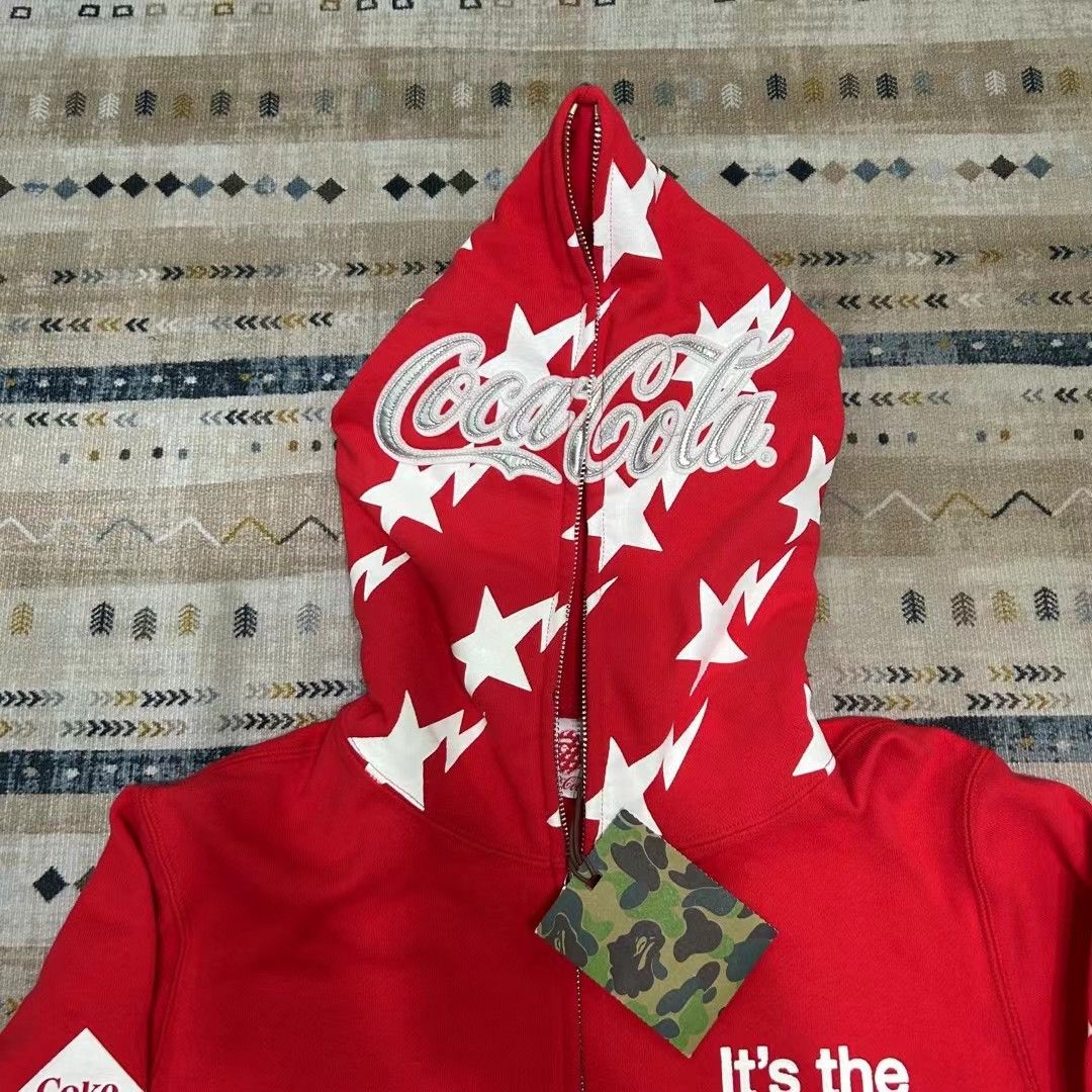 Bape BAPE COCA FULL ZIP HOODIE Size US M / EU 48-50 / 2 - 2 Thumbnail
