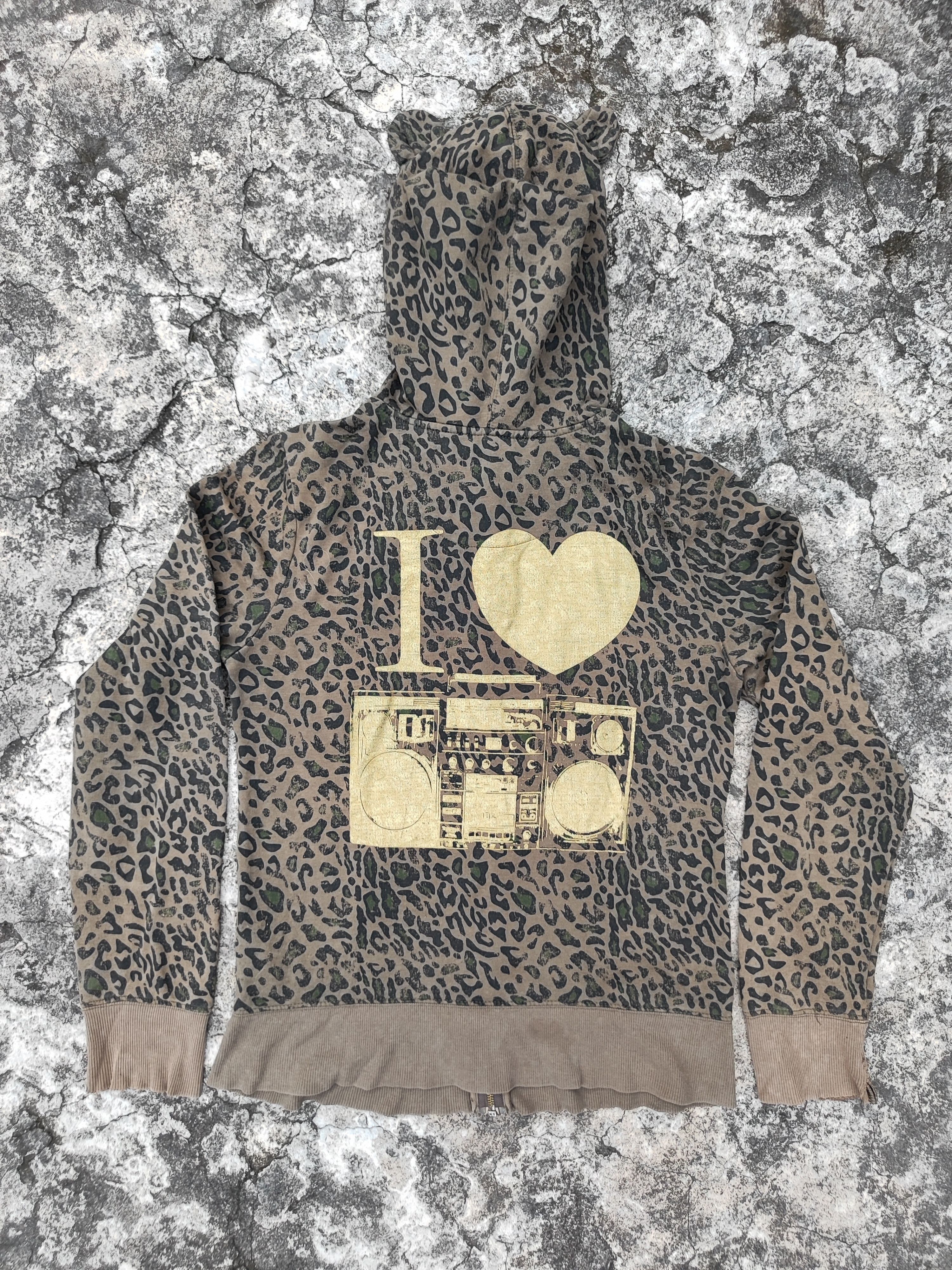 Other Abbey Dawn Leopard Hoodie Size L / US 10 / IT 46 - 2 Thumbnail
