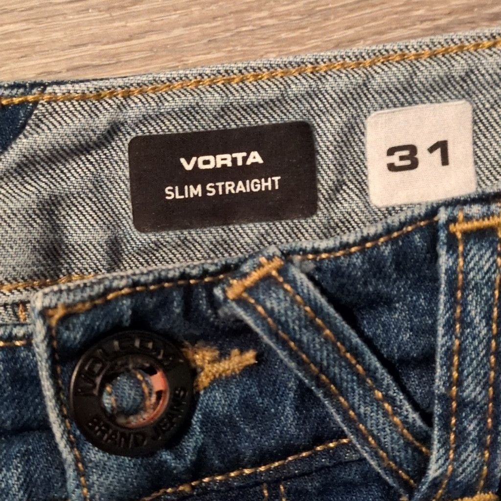 Volcom Volcolm Vorta Slim Straight Jeans Size 31 Size US 31 - 3 Thumbnail