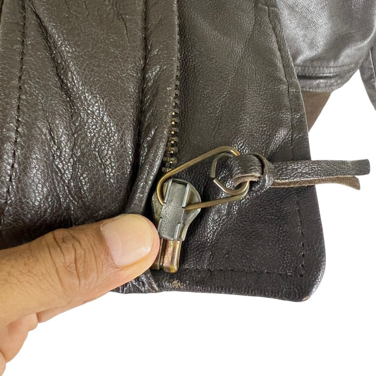 Cooper 🔥 Vintage Cooper G-1 Usn Leather Jacket Size 42R Size US L / EU 52-54 / 3 - 11 Thumbnail