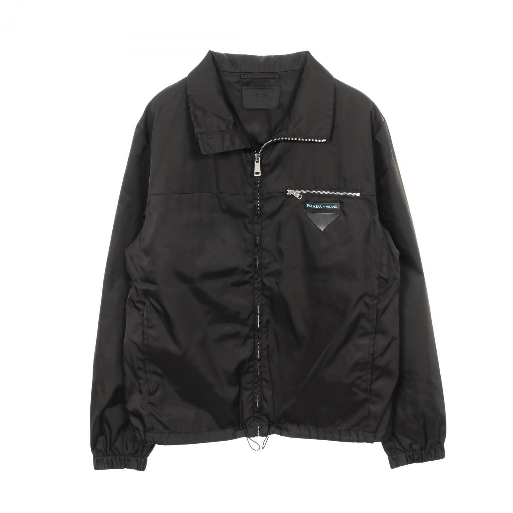 Prada Prada Prada Triangle Patch Zip Up Jacket Others Outerwear SGN836 DUTY FREE for USA Size ONE SIZE - 1 Thumbnail