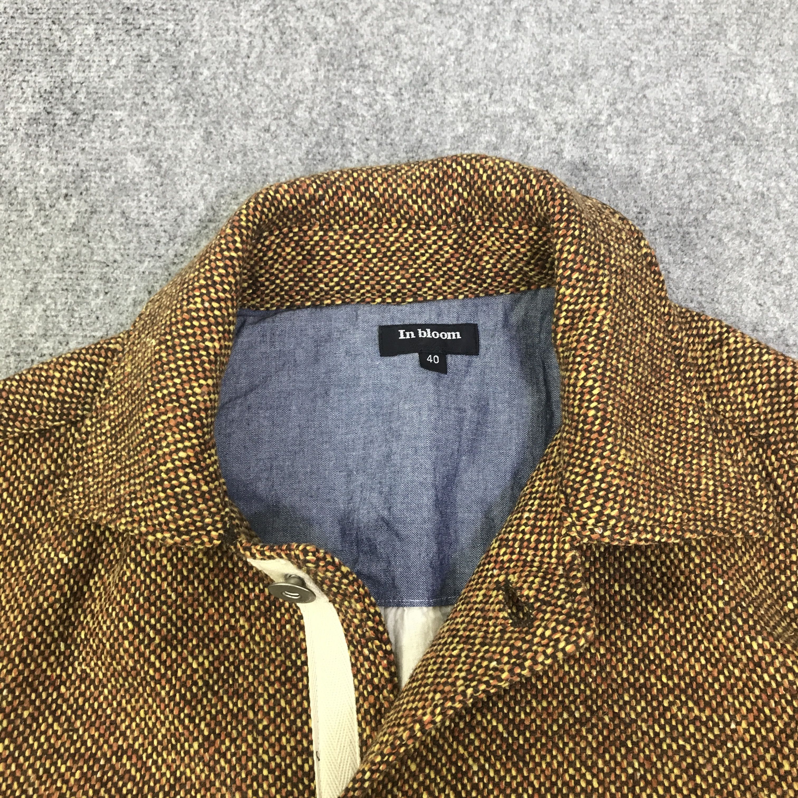 Japanese Brand Vtg in bloom Japan Design double Pocket jacket K94B13 Size US M / EU 48-50 / 2 - 5 Thumbnail