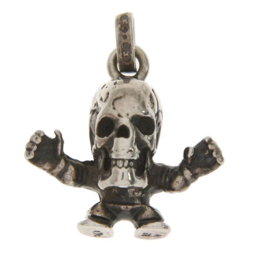 image of Chrome Hearts Foti Harris Teeter Charm Pendant in Silver, Men's