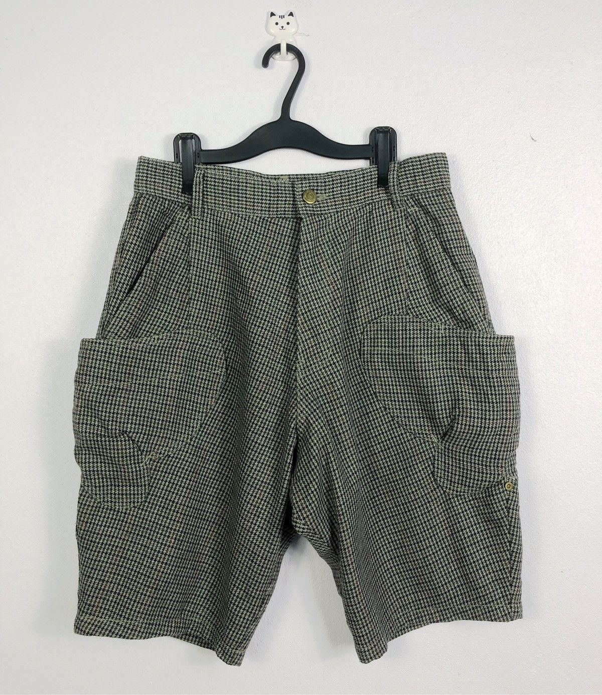 Issey Miyake Rare Mercibeaucoup Issey Miyake Wool Shorts Size US 28 / EU 44 - 1 Thumbnail