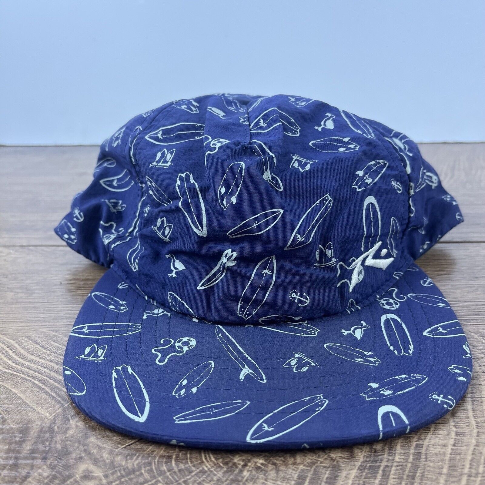Other Rusty Hat Surfing Beach Rusty Snapback Hat Blue Adjustable H Size ONE SIZE - 2 Thumbnail