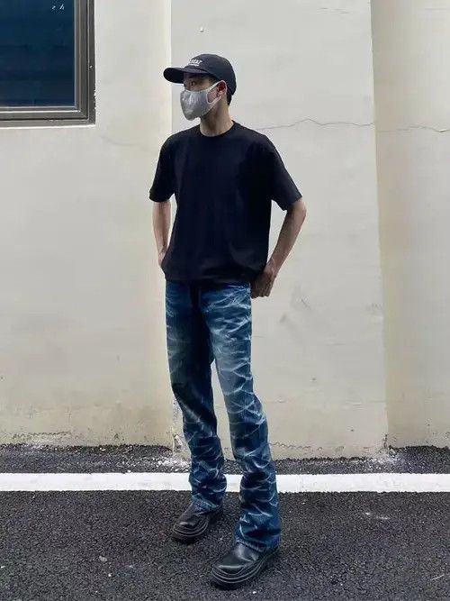 Other hiphop washed tie dye fade flared pants Size US 32 / EU 48 - 3 Thumbnail