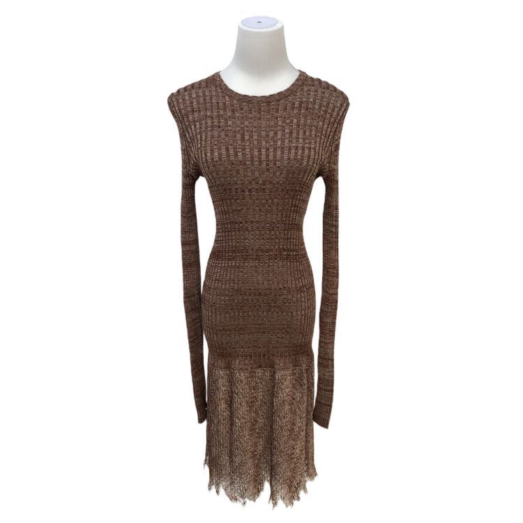 Dior Christian Dior Ribbed Knit Midi Dress Size 38 Size M / US 6-8 / IT 42-44 - 1 Thumbnail