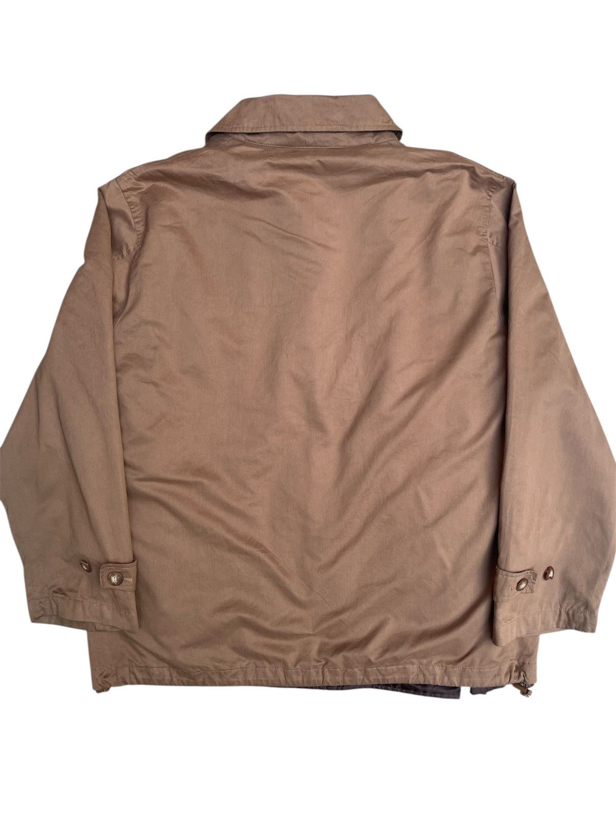 Allegri Allegri Brown Zip-In Button-Front Jacket Made in Italy Size US M / EU 48-50 / 2 - 2 Thumbnail