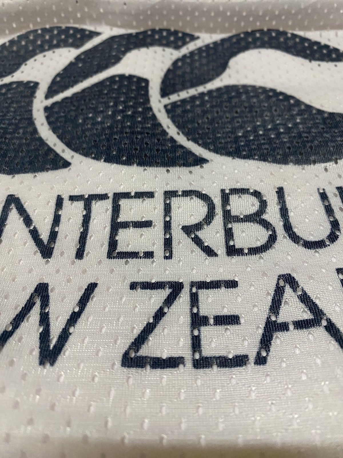 Canterbury of New Zealand Vintage 90s Canterbury Of NZ Big Spellout Polo Rugby Jersey. Size US XL / EU 56 / 4 - 6 Thumbnail