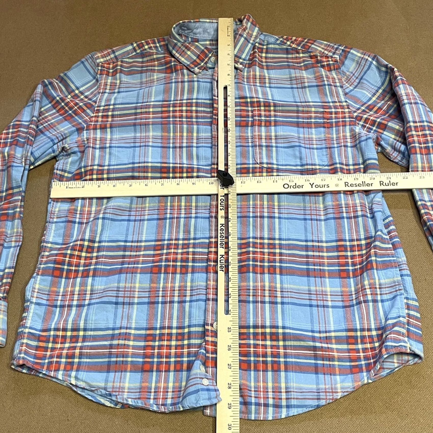 Vintage VINTAGE Saddlebred Shirt Mens Medium Plaid Oxford Button Down Long Sleeve Size US M / EU 48-50 / 2 - 5 Thumbnail