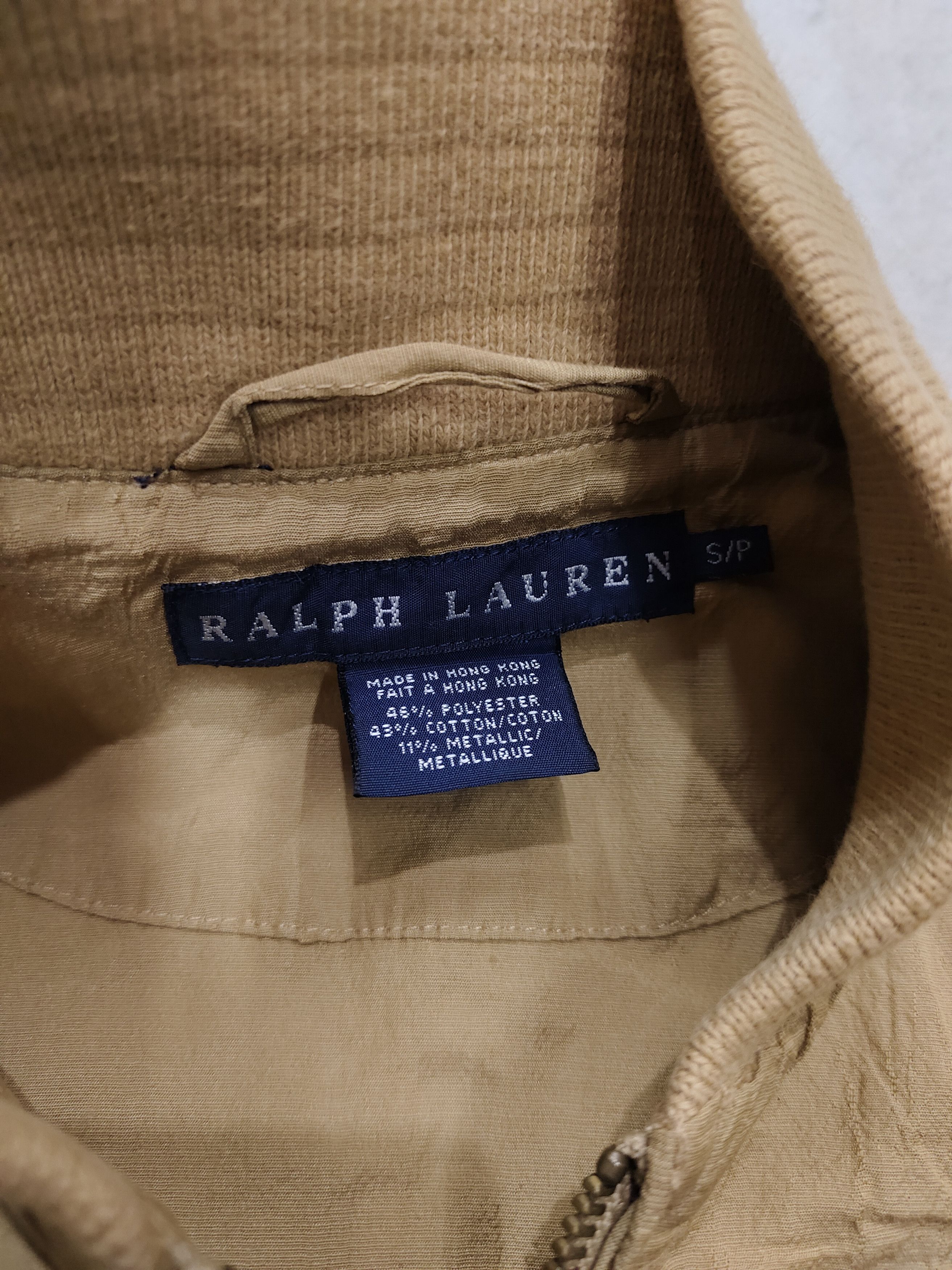 Ralph Lauren 00s Ralph Lauren Archive Utility Multipocket Wrinkled Bomber Size S / US 4 / IT 40 - 6 Thumbnail