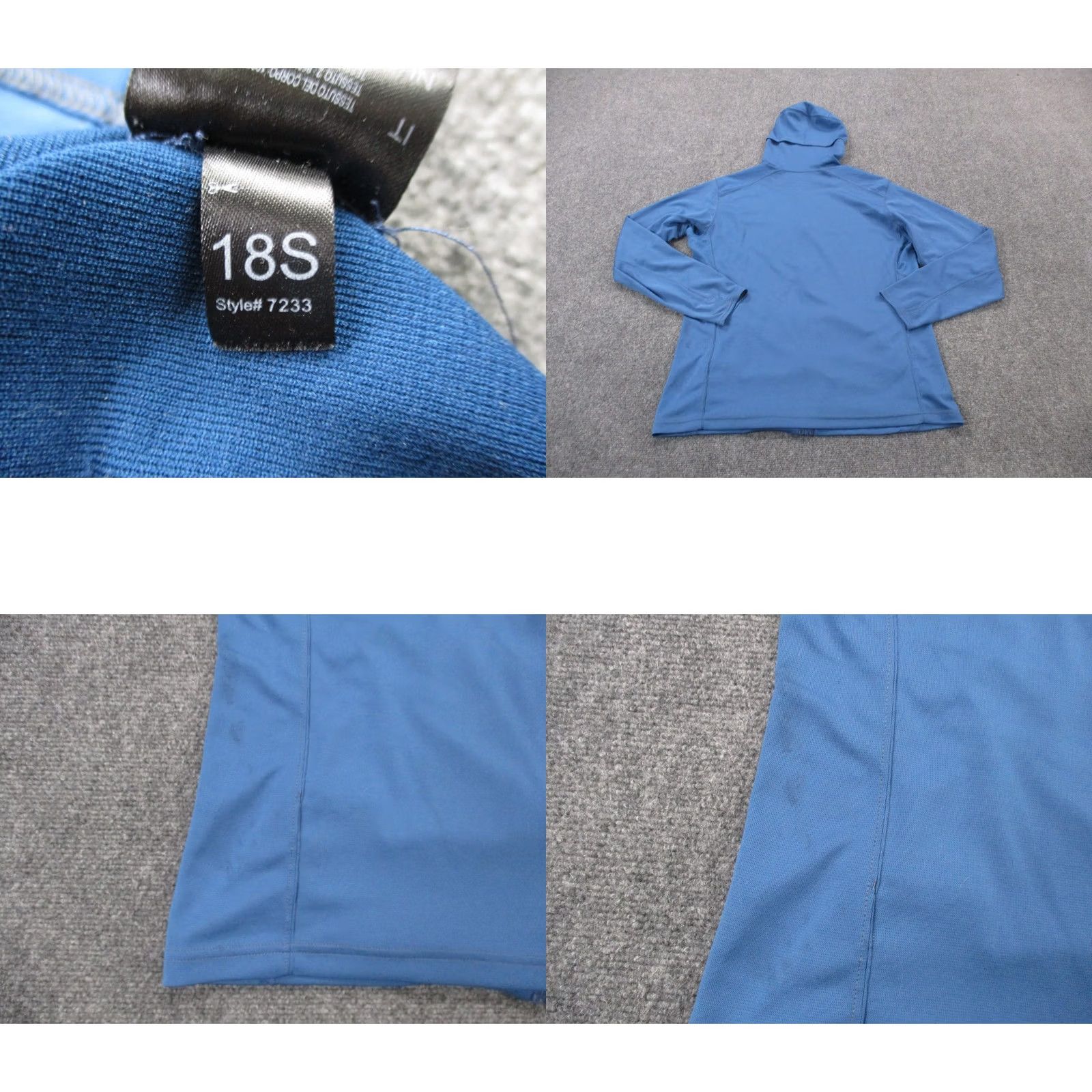 Vintage Kuhl Jacket Womens M Blue Lightweight Shadow Hiking Hoodie Outdoors Size M / US 6-8 / IT 42-44 - 9 Thumbnail