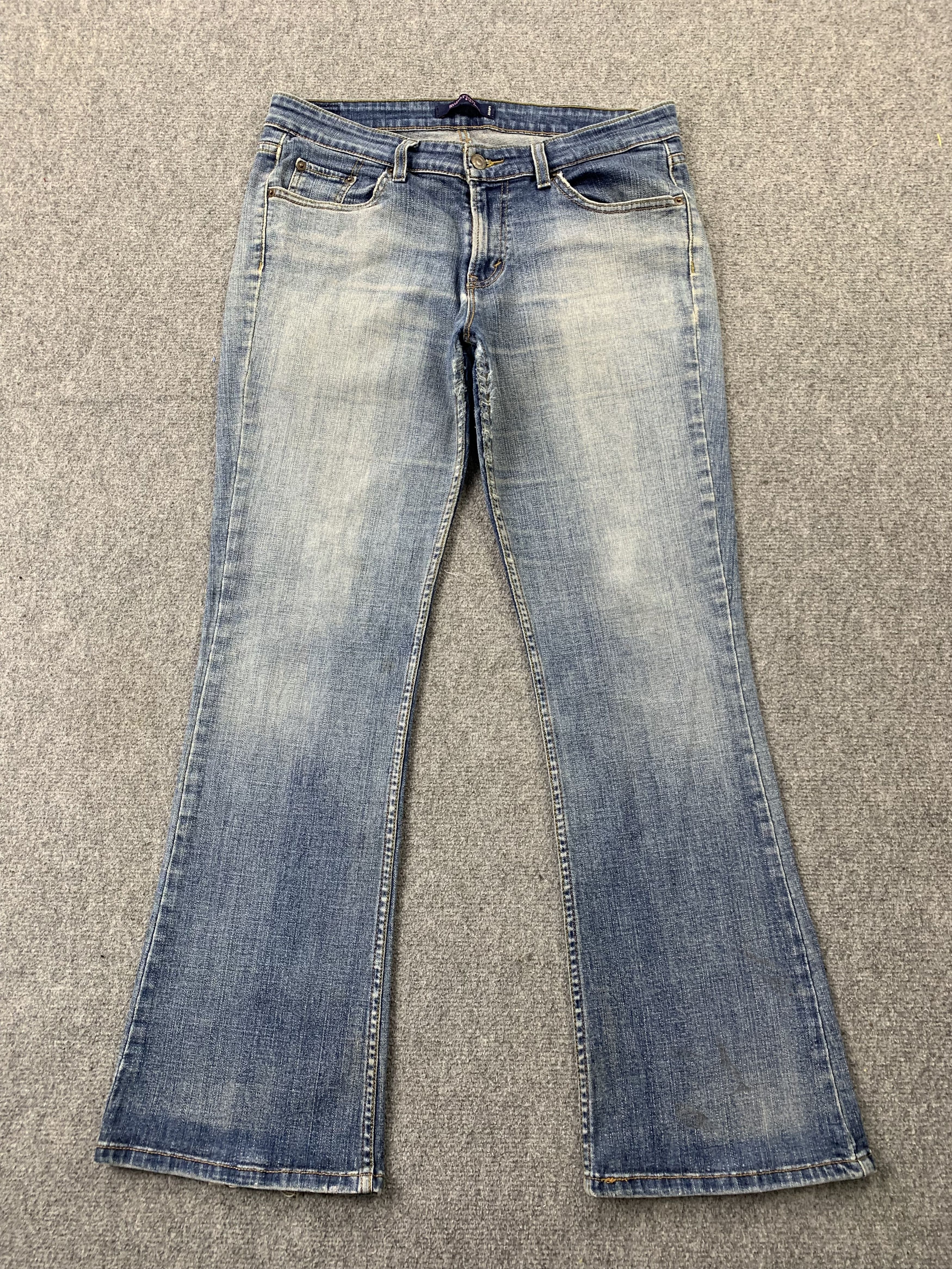 Levi's × Vintage Vintage Levis 518 Low Bootcut Jeans Size US 33 - 1 Thumbnail