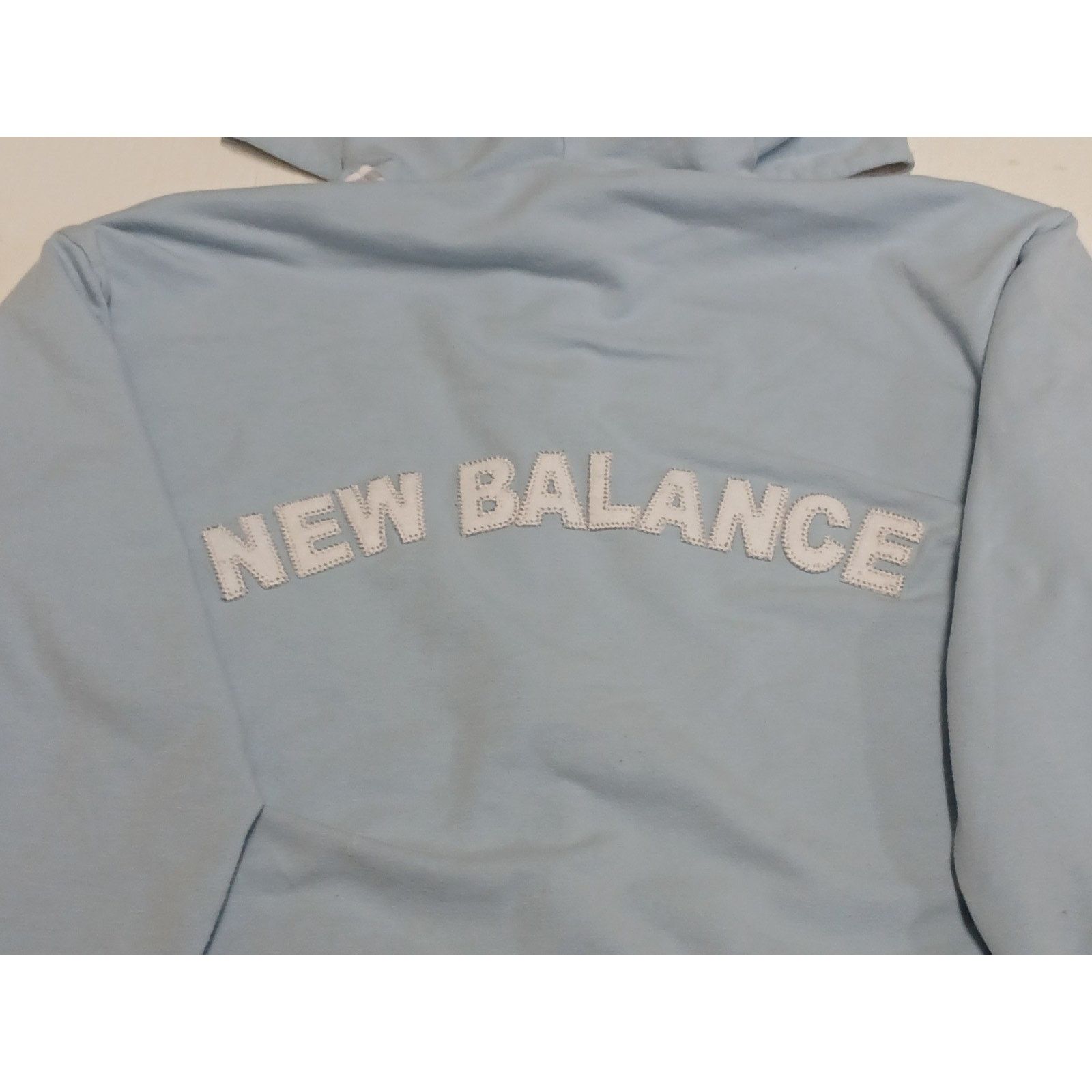 New Balance New Balance (XL) Blue Zip Down Soft Hoodie Jacket Size XL / US 12-14 / IT 48-50 - 8 Thumbnail