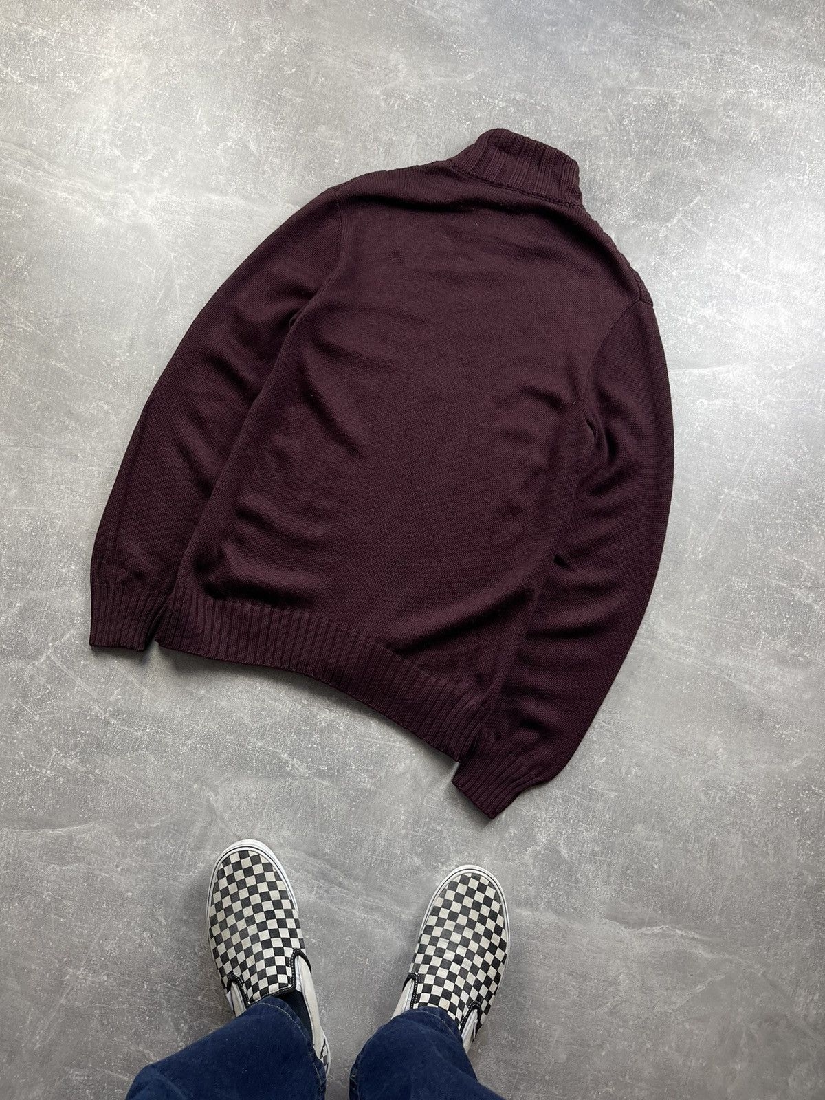 Dolce & Gabbana × Vintage Dolce&Gabbana Archive Knitted Avant Garde Zip Sweater Size US L / EU 52-54 / 3 - 10 Thumbnail