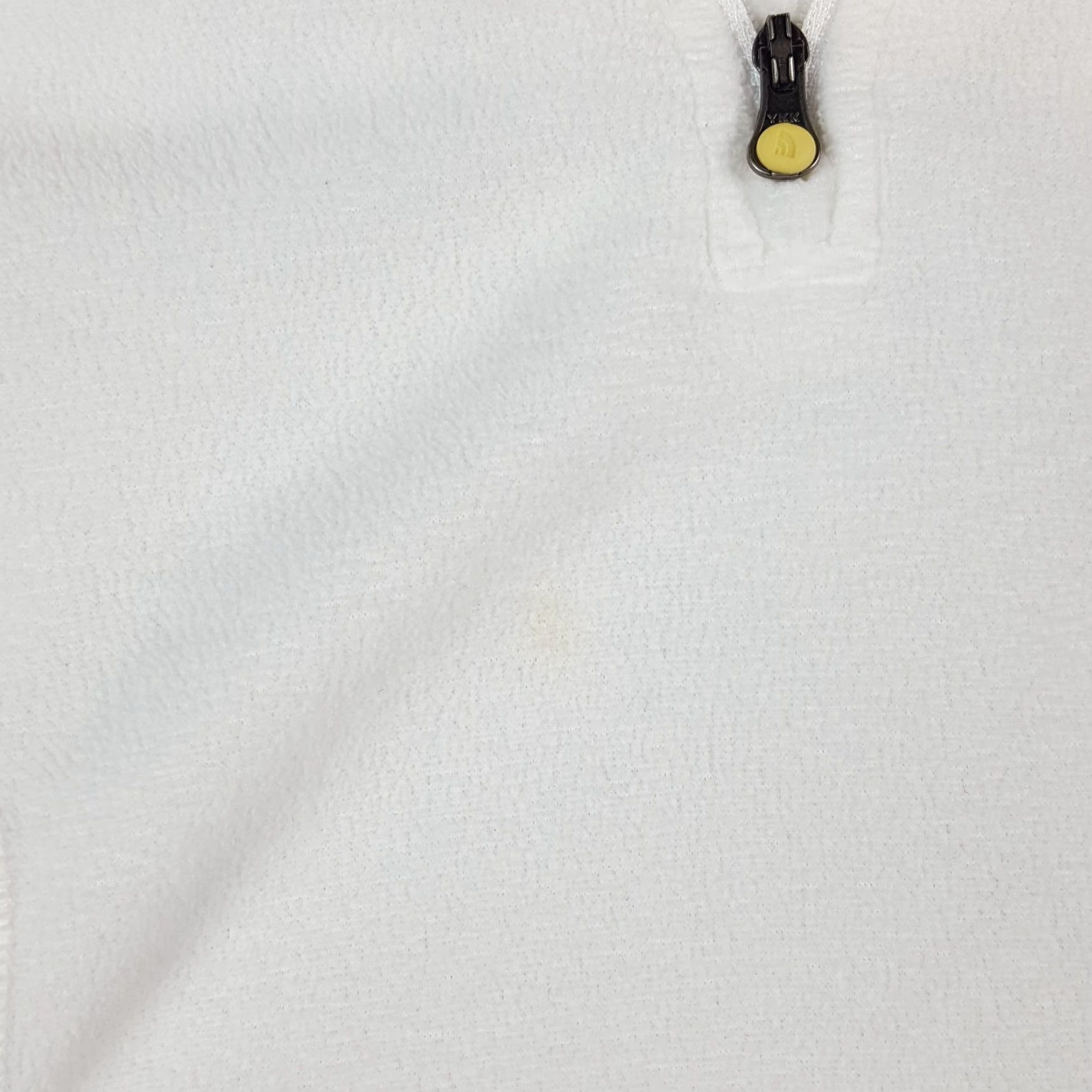 The North Face VINTAGE The North Face White Fleece Quarter Zip Women's M Pullover Windbreaker Jacket Size M / US 6-8 / IT 42-44 - 4 Thumbnail