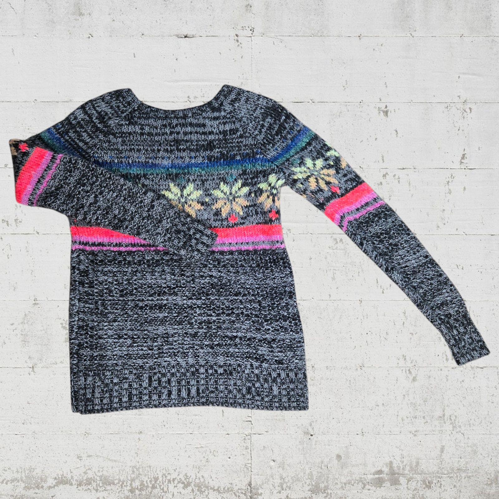 American Eagle Outfitters American Eagle Multicolor Fair Isle Sweater Size XS Size XS / US 0-2 / IT 36-38 - 8 Thumbnail