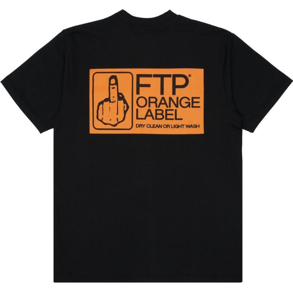 Fuck The Population ORANGE LABEL POCKET TEE(BLACK) Size US M / EU 48-50 / 2 - 2 Thumbnail
