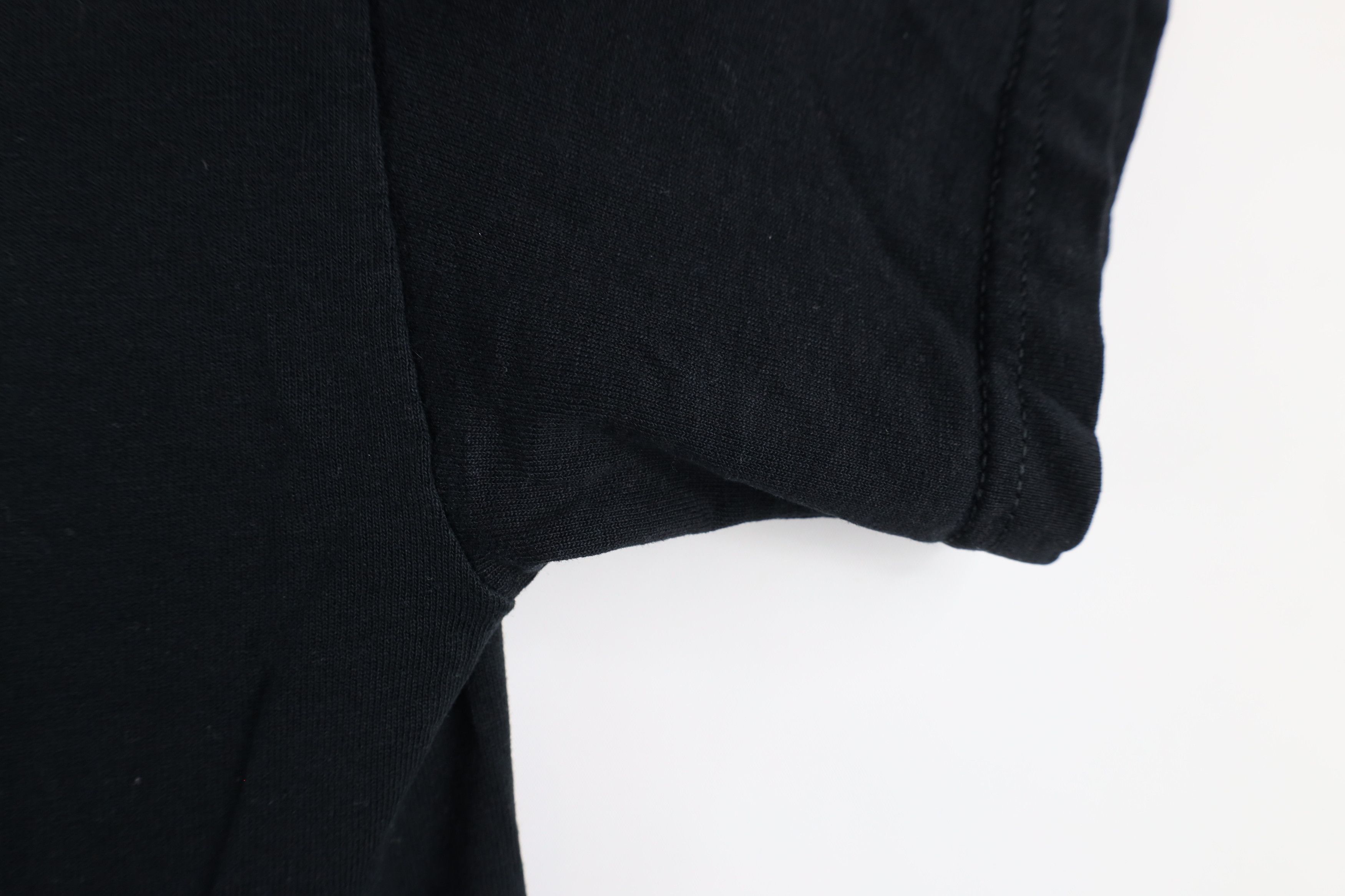 Vintage Vintage 90s Streetwear Distressed Short Sleeve T-Shirt Black Size US S / EU 44-46 / 1 - 7 Thumbnail