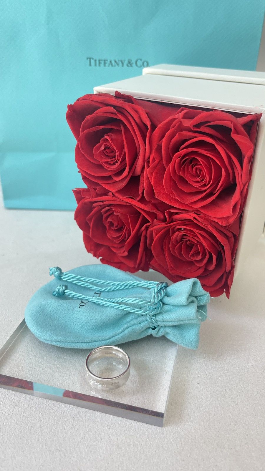 Tiffany & Co. 1837 Ring in Sterling Silver size 5.5 NEW $450