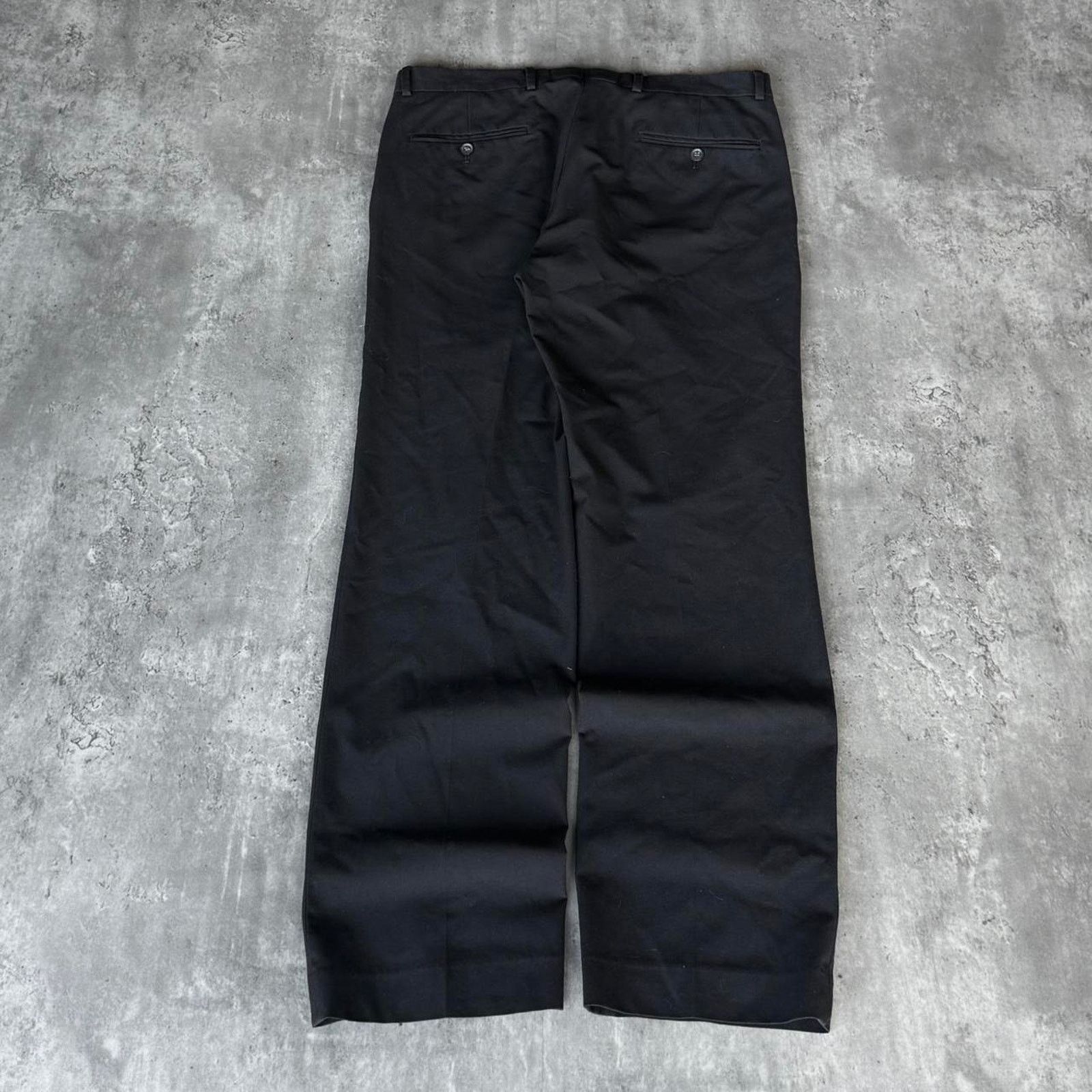 J Ferrar × Vintage J Ferrar Black Slim Fit Essential Dress Pants Size US 34 / EU 50 - 2 Thumbnail