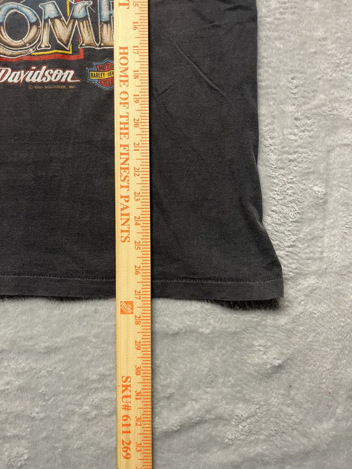 Harley Davidson Chrome Sweet Chrome Harley Davidson Faded Black Shirt Size L Size US L / EU 52-54 / 3 - 4 Thumbnail