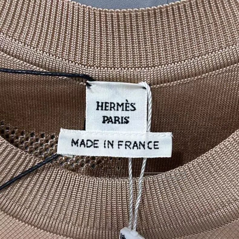Hermes Hermes Silk Blended Sleeveless Vest Size XXS / US 00 / IT 34 - 6 Thumbnail