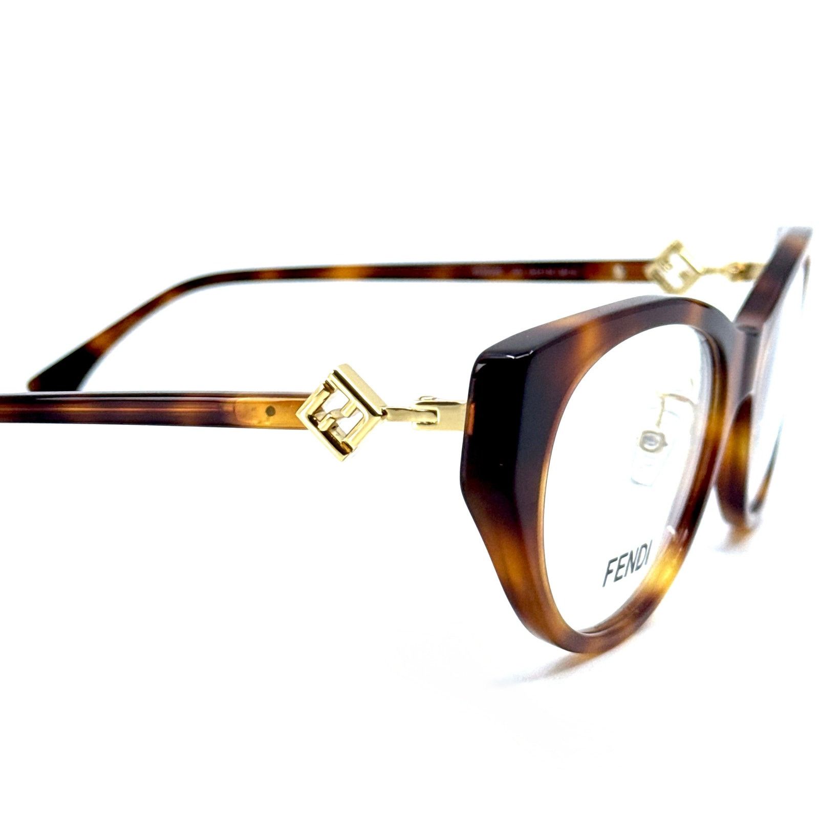 Fendi New, FENDI Eyeglasses FE50099F 053 Authentic Size ONE SIZE - 6 Thumbnail