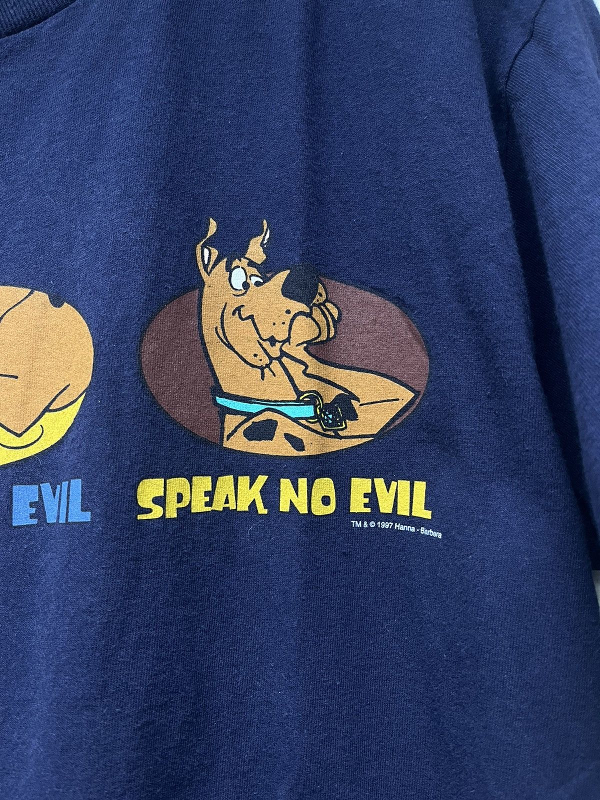 Cartoon Network Vintage 1997 Scooby Doo Hear No See No Speak No Evil Tshirt Size US L / EU 52-54 / 3 - 3 Thumbnail