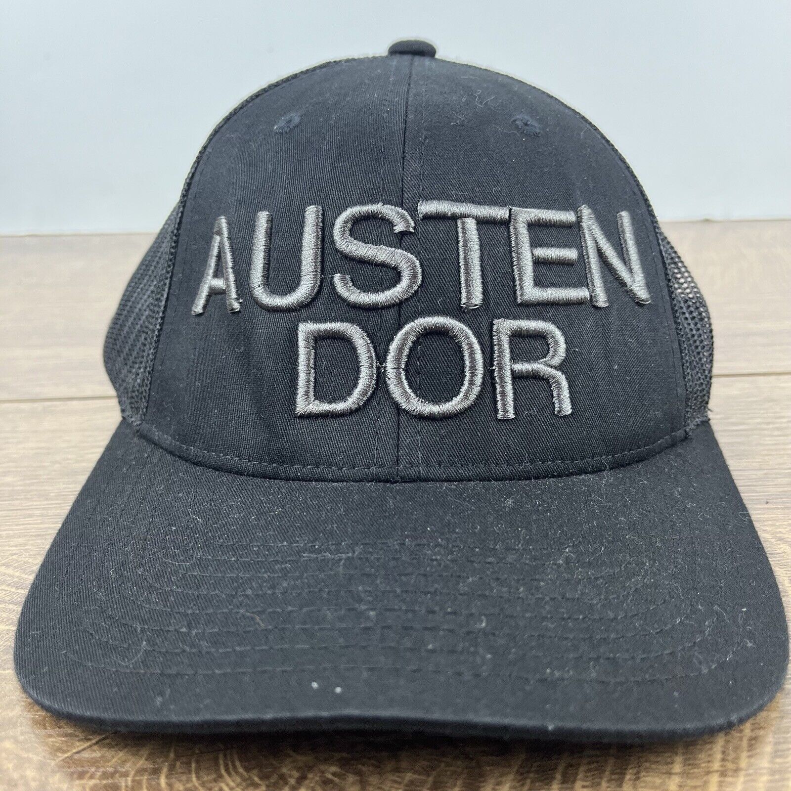 Other Austen Dor Hat Austendor Black Cap Hat Adjustable Hat Black Size ONE SIZE - 4 Thumbnail