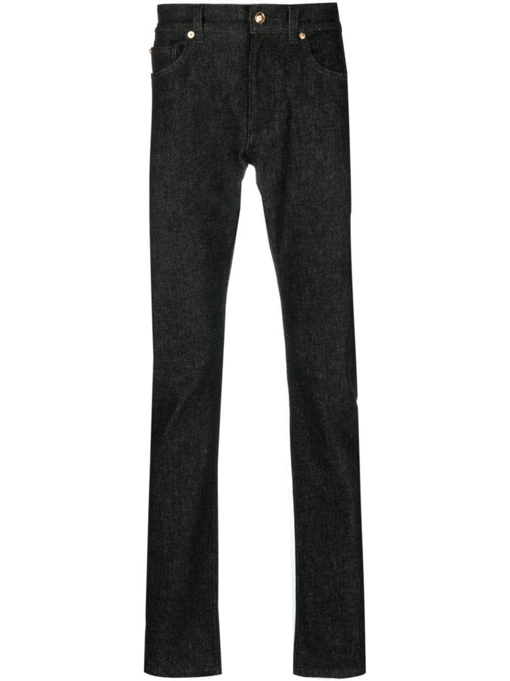Versace o1y0425 Denim Pant in Black Size US 31 - 1 Thumbnail