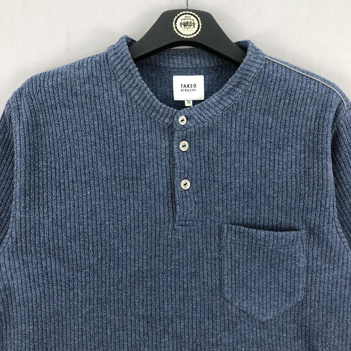 Takeo Kikuchi Vintage Takeo Kikuchi Longsleeve Tee Single Pocket Size US M / EU 48-50 / 2 - 7 Thumbnail