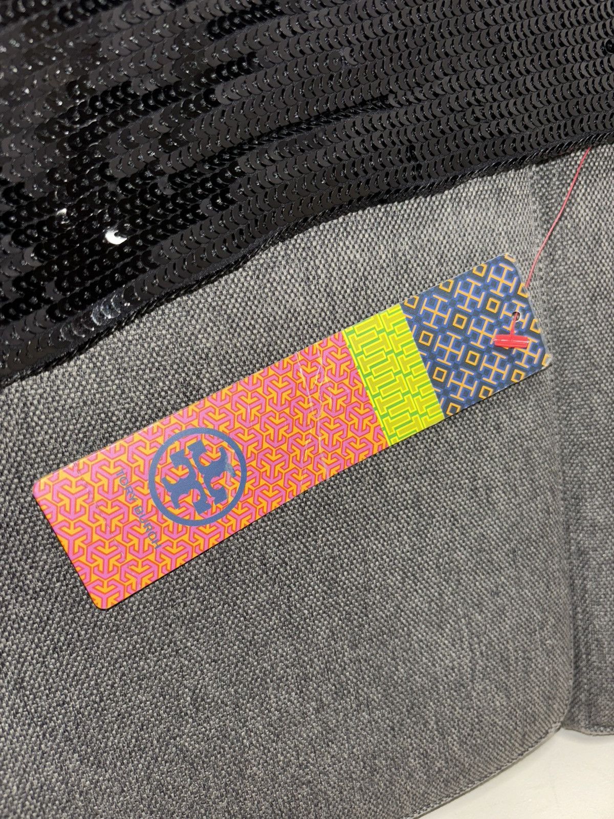 Tory Burch New Tory Burch Sequin Bermuda Shorts Black Size 0 Size 25" / US 0 / IT 36 - 12 Thumbnail