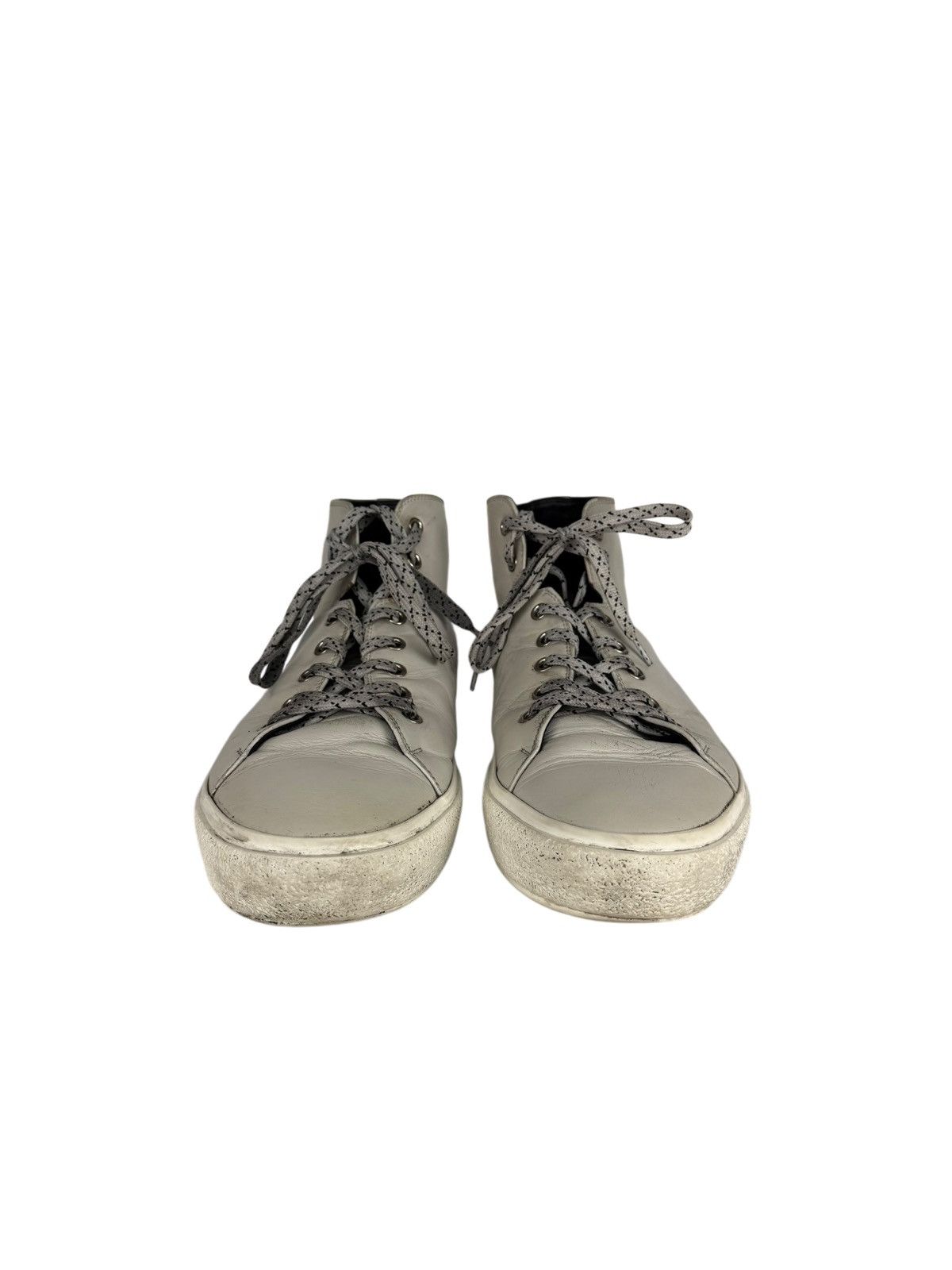 Fendi Fendi Calfskin Hi Tops in Grey Size US 9 / EU 42 - 5 Thumbnail