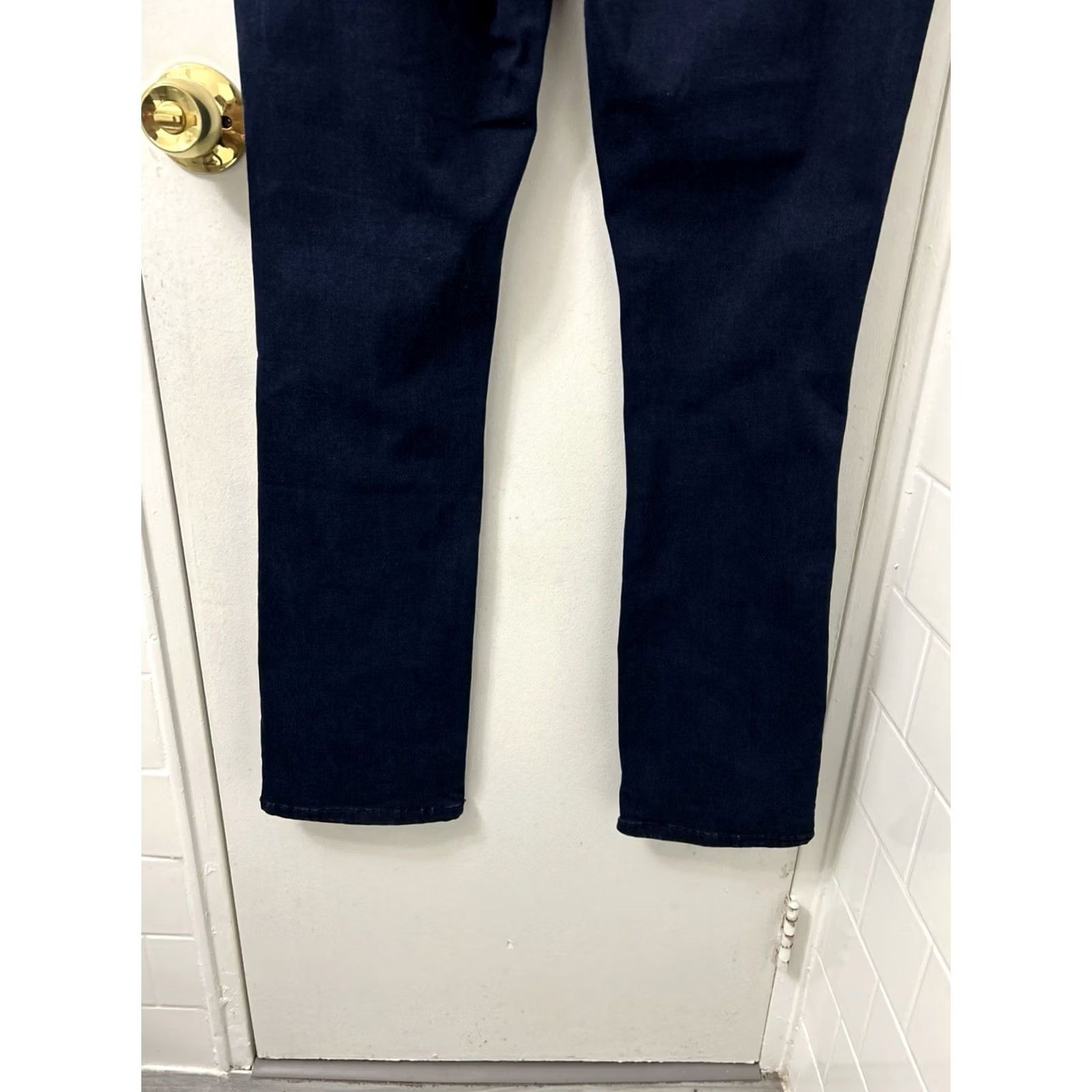 Vintage Lola Jeans Womens 34x32 Blue Rebecca High Rise Straight Denim YKK Pockets Size 24" / US 00 / IT 34 - 7 Thumbnail