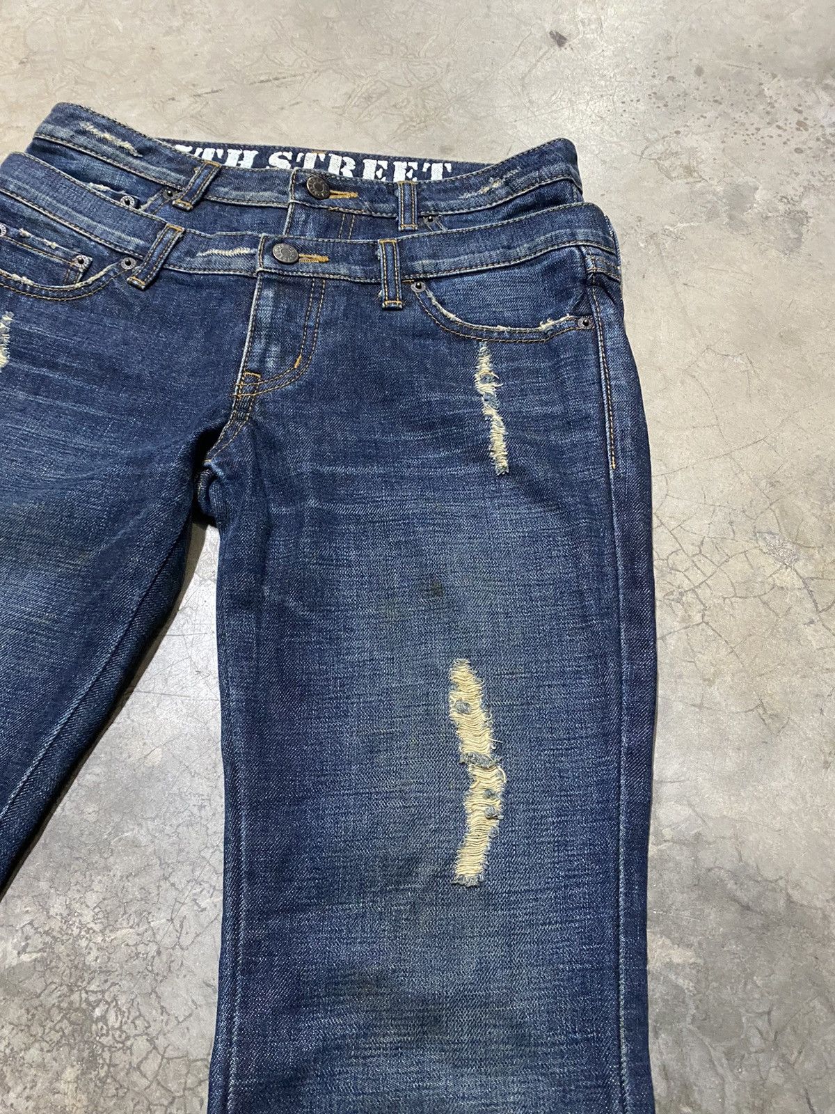 Hysteric Glamour × If Six Was Nine × PPFM Flare Jeans Japanese 5th Street Double Waist Like PPFM Punk Size US 30 / EU 46 - 5 Thumbnail