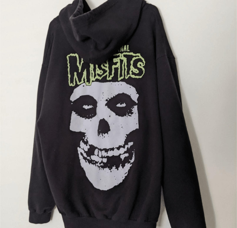 Misfits Misfits Rock Band Zip-Up Sweater Hoodie Size XL Size US XL / EU 56 / 4 - 3 Thumbnail