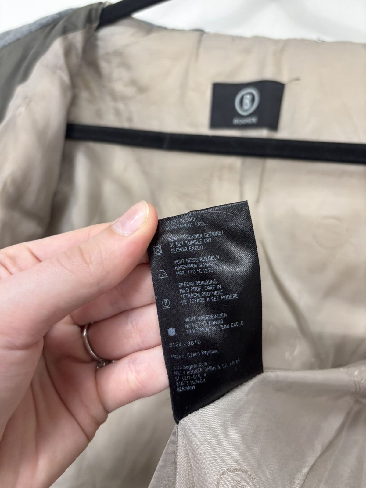 Bogner Bogner Willy Limonta Women’s Khaki Down Puffer Jacket Coat Size M / US 6-8 / IT 42-44 - 20 Thumbnail