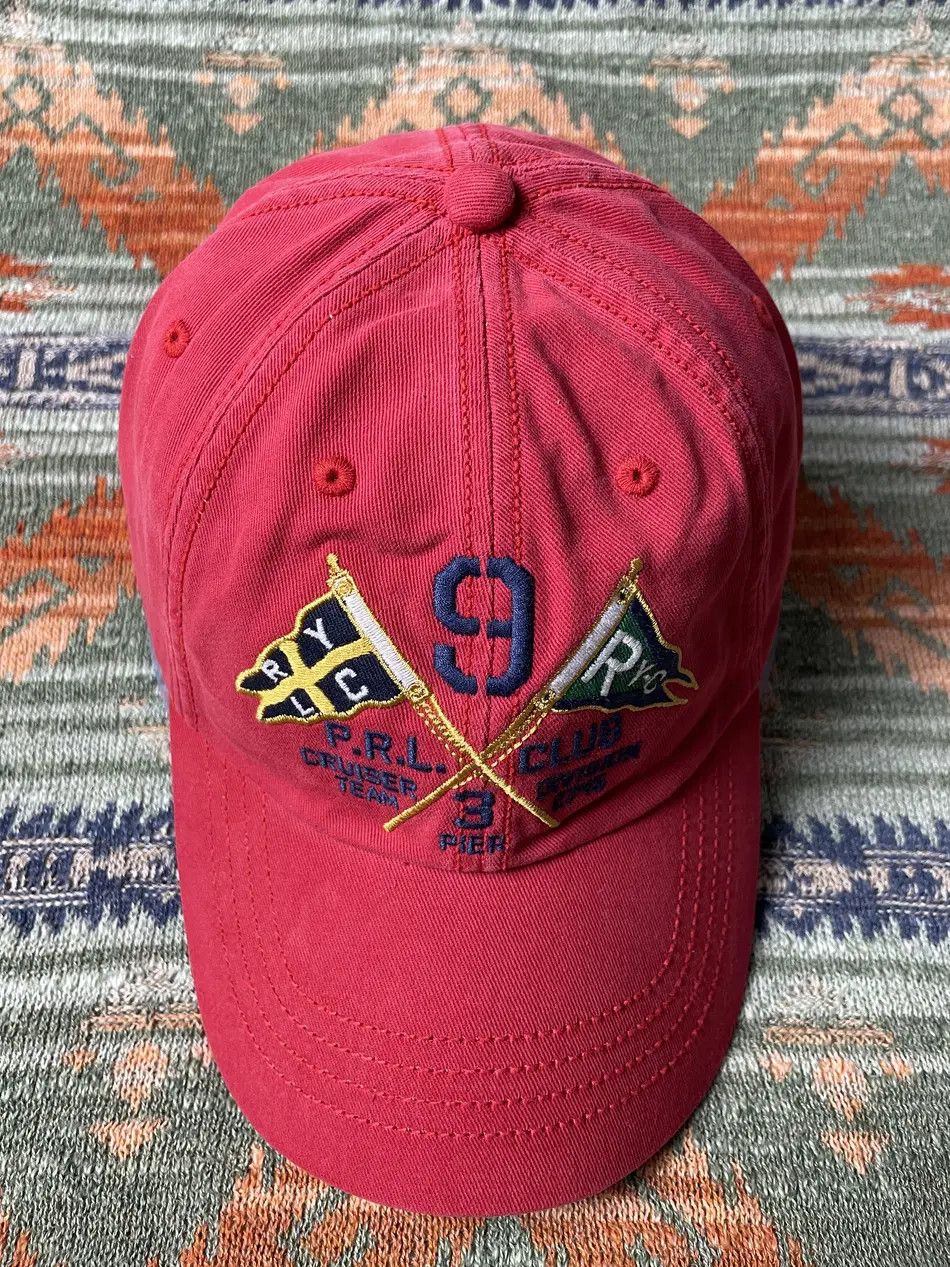 Polo Ralph Lauren Polo Ralph Lauren Rare Leather Baseball Hat cap Size ONE SIZE - 1 Thumbnail