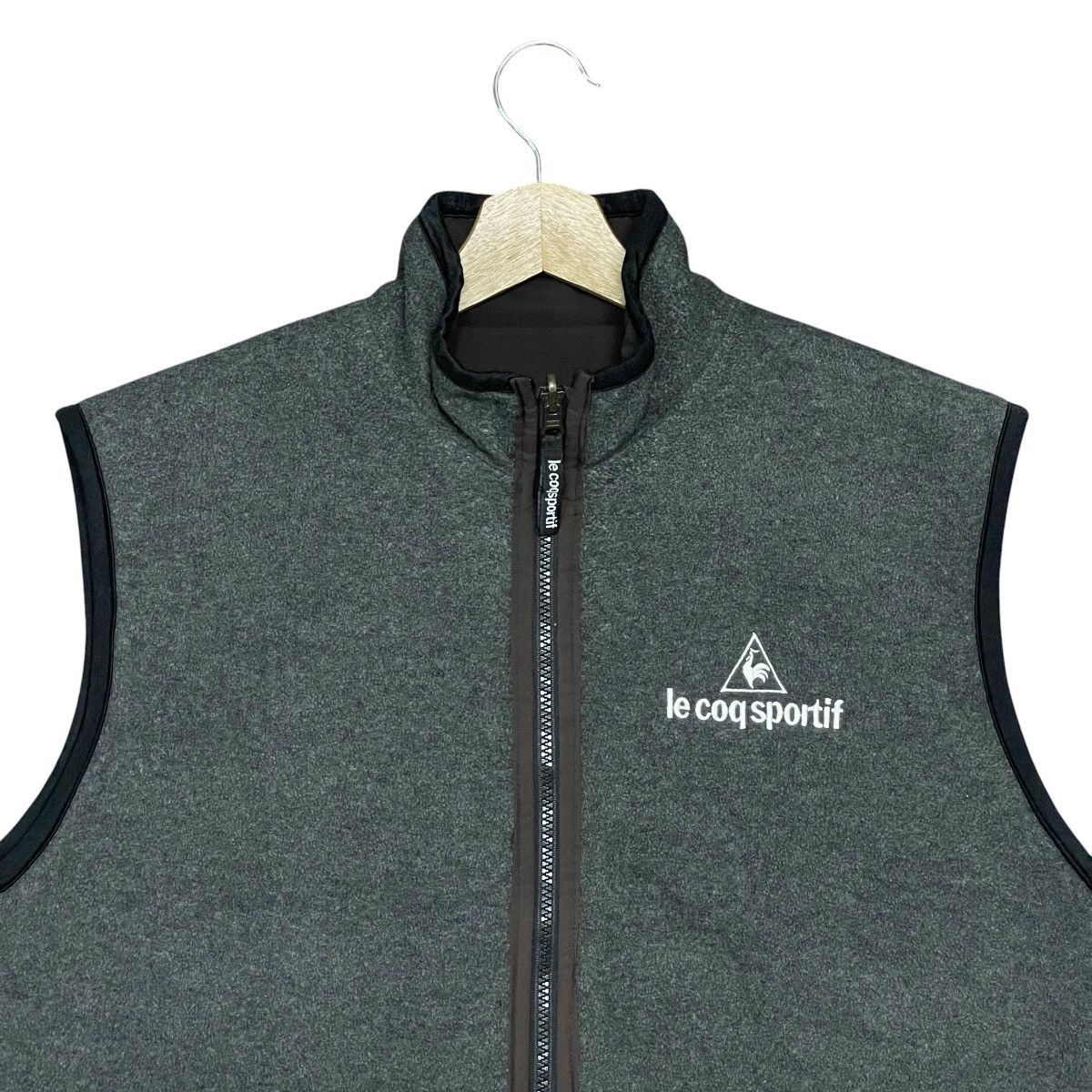 Le Coq Sportif Vintage 90s Le Coq Sportif Golf Reversible Fleece Vest Size US S / EU 44-46 / 1 - 9 Thumbnail