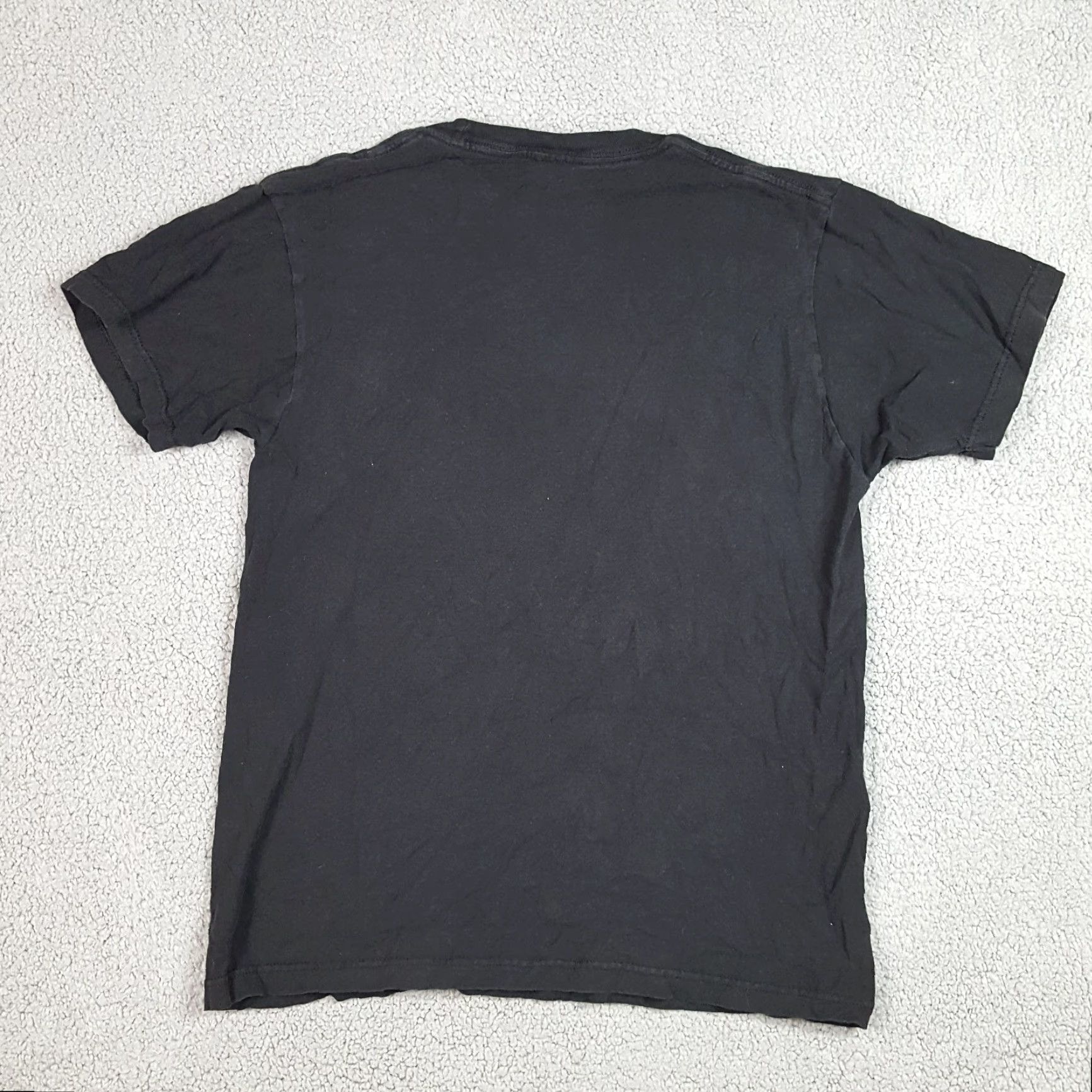 Tultex VINTAGE Nirvana T-Shirt Grunge Logo 90s 00s Music Mens Medium Black Cotton Embroidered Logo Vintage Rock Shirt Size US M / EU 48-50 / 2 - 4 Thumbnail