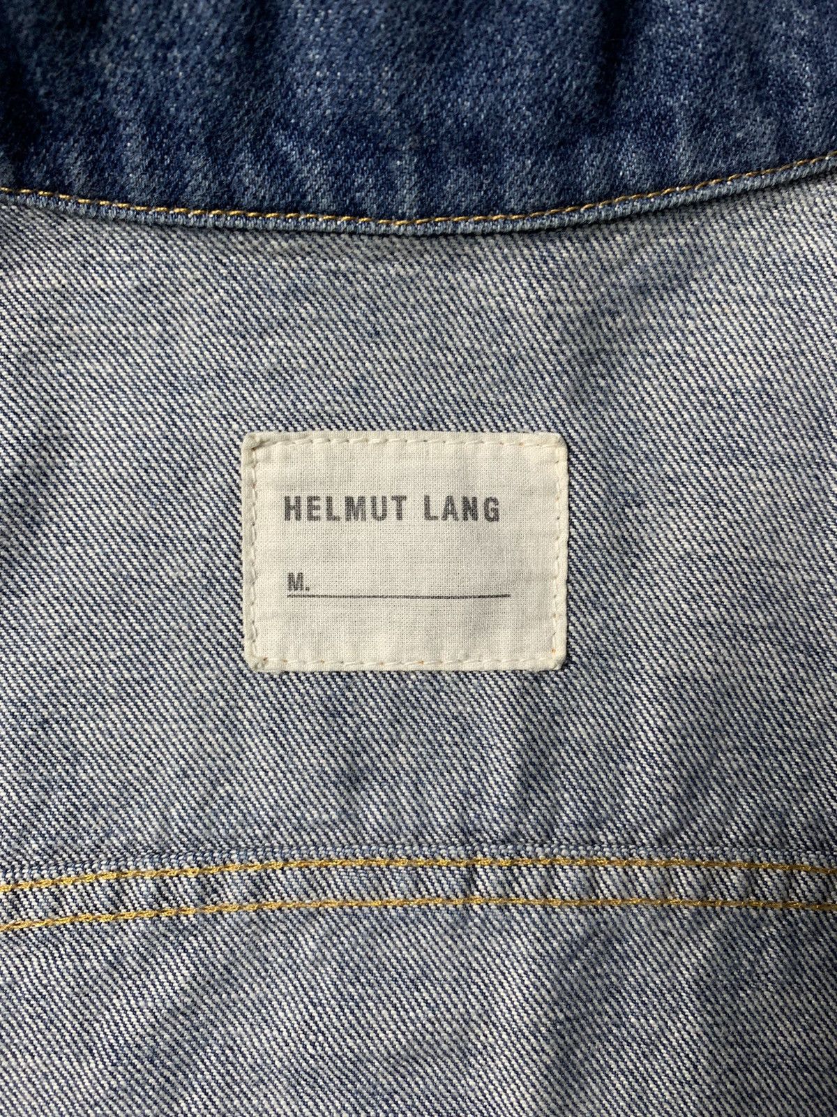 Helmut Lang 1990s Helmut Lang Denim Jacket Size US S / EU 44-46 / 1 - 6 Thumbnail