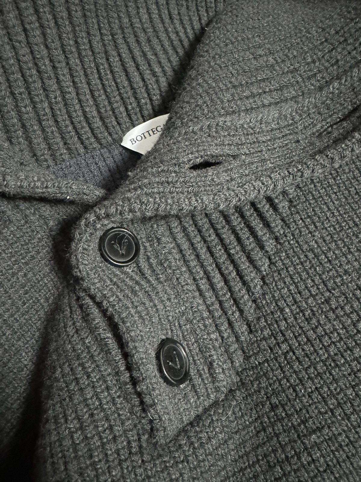 Bottega Veneta Turtleneck Double Face Shetland Wool Knit Sweater Jumper Size US M / EU 48-50 / 2 - 6 Thumbnail