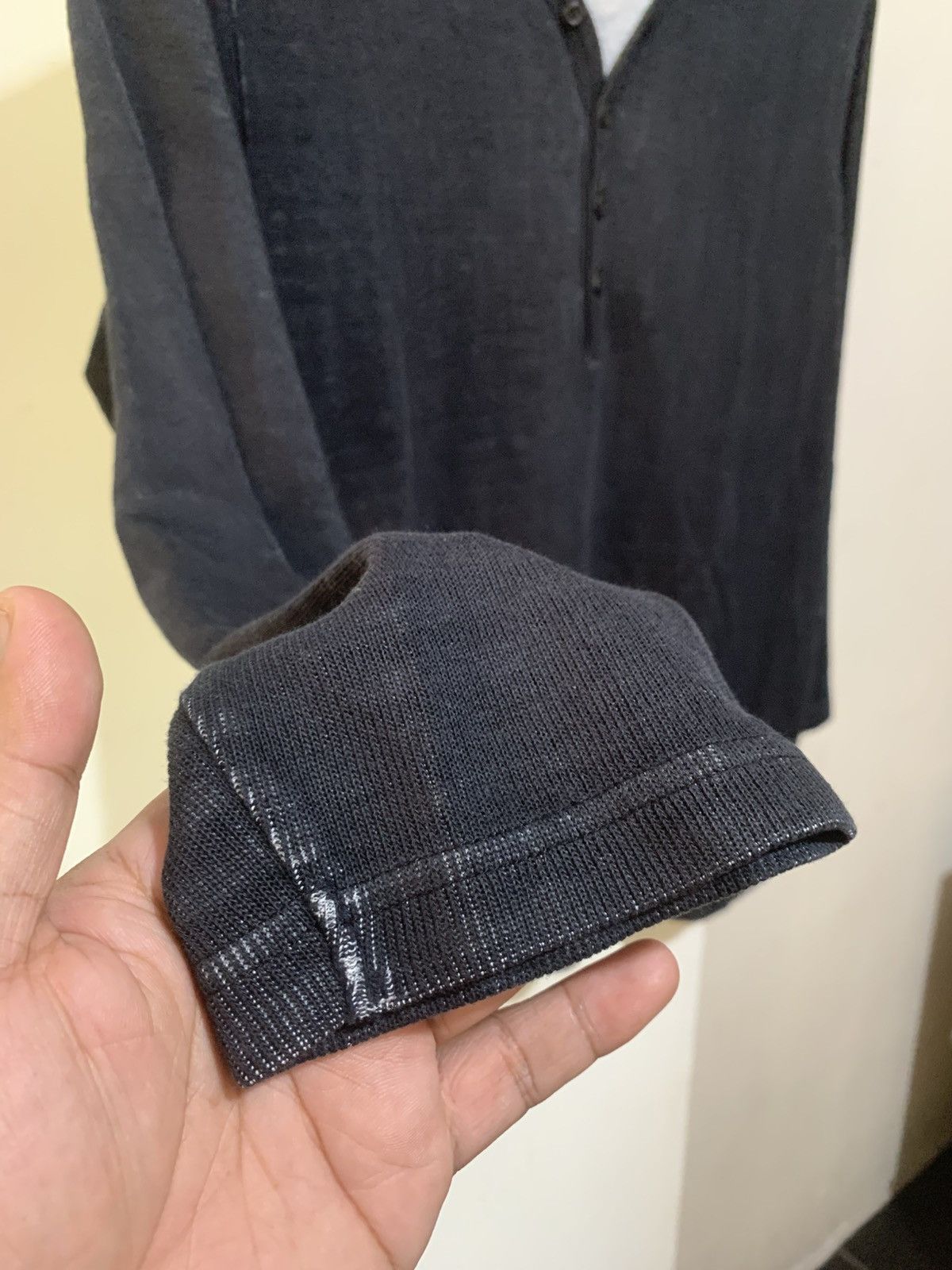 Japanese Brand Japanese Double Layer Stripe Kansai Yamamoto Long Sleeve Tee Size US L / EU 52-54 / 3 - 2 Thumbnail
