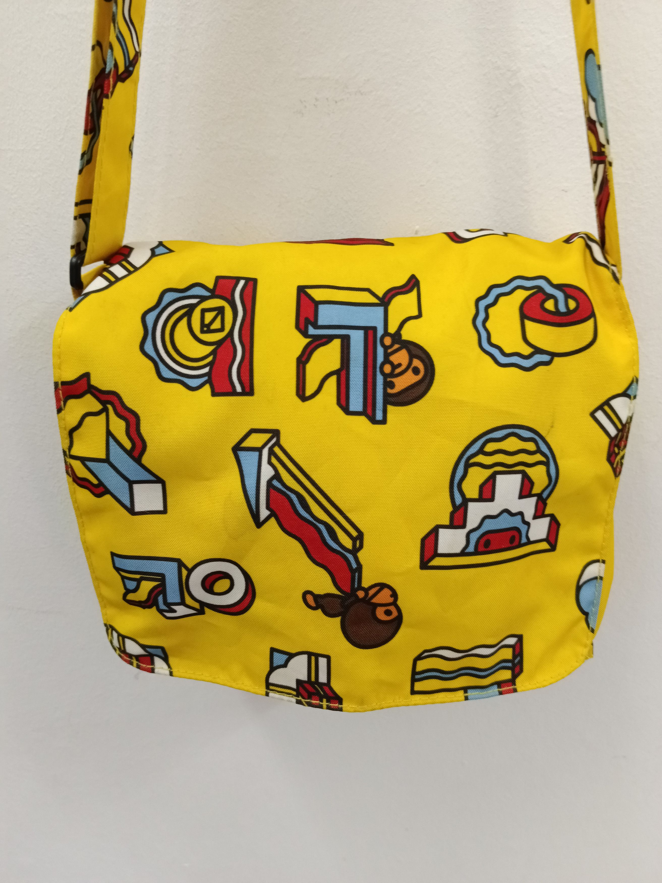 Bape BAPE Kids Baby Milo "Milo Block" Mini Shoulder Sling Bag Size ONE SIZE - 3 Thumbnail
