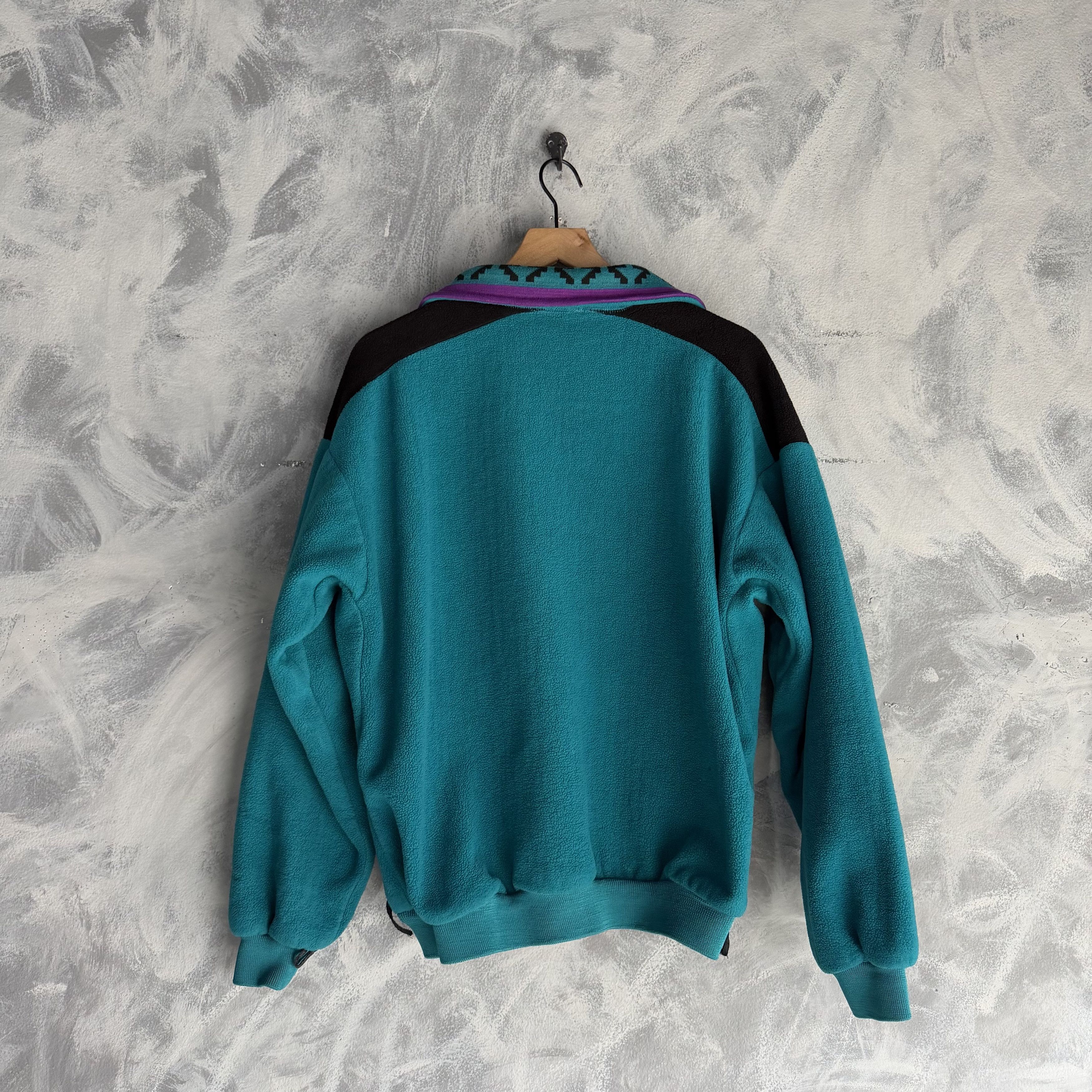 Columbia Vtg Columbia Full Zip Fleece Jacket Aztec USA Radial Sleeve Size US L / EU 52-54 / 3 - 5 Thumbnail